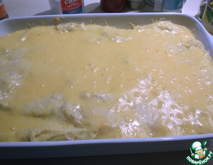Рецепт: Картофельное пюре с сыром и беконом