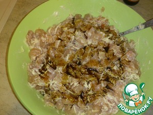 Филе куриной грудки с мускатным орехом – кулинарный рецепт