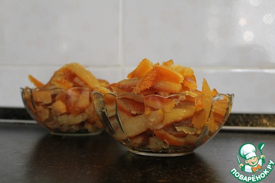 Цукаты из апельсиновых корок