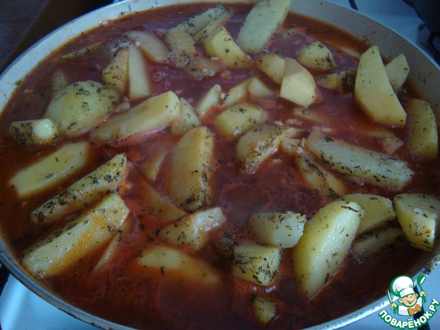Вкусный Рецепт: Овощи в томатном соусе на пару