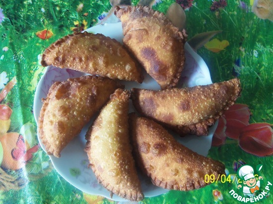 "Чебуреки на заварном тесте"