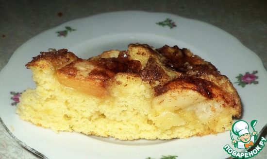 Итальянский деревенский яблочный пирог