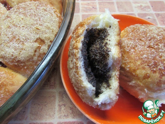 Пирог постный "Дружная семейка" с маком по рецепту Ольга-Данцина https://www.povarenok.ru/recipes/show/124006/