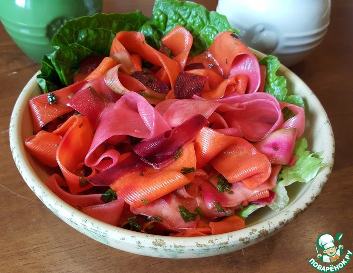 Рецепт: Салат Маринованные овощи за 1.5 часа