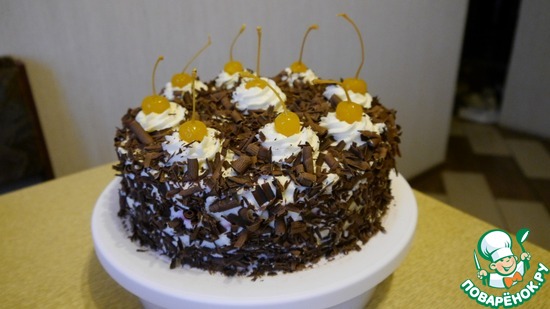 Шварцвальдский вишневый торт (Черный лес)