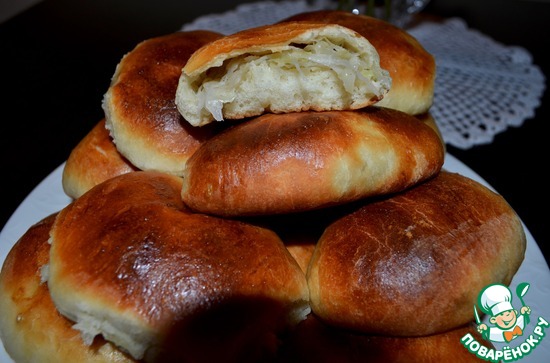 Пирожки с капустой