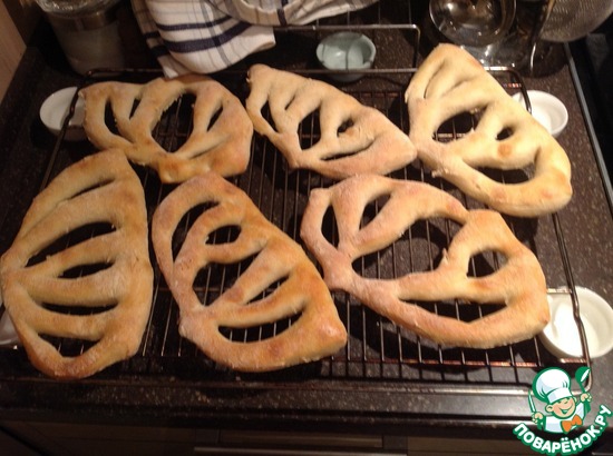 Хлеб от Ришара Бертине ,,Фугасс" по рецепту Olena731