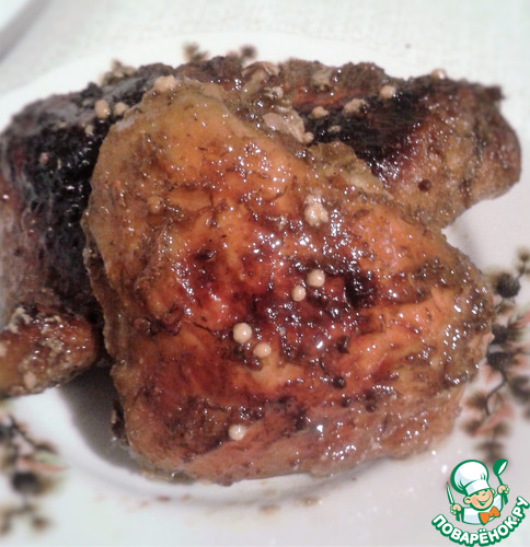 Курица "Две горчицы"