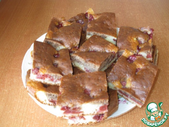 Пирог "Фруктовый экспресс"