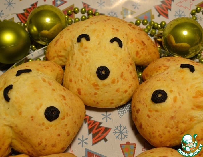 Сырные булочки "Горячая собака" – кулинарный рецепт