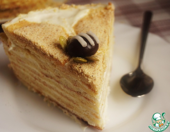 Торт “Медовик” – простой пошаговый рецепт с фото