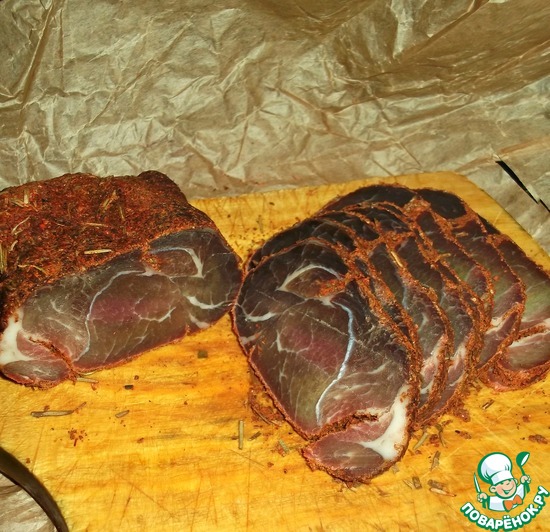 Вяленое мясо в домашних условиях