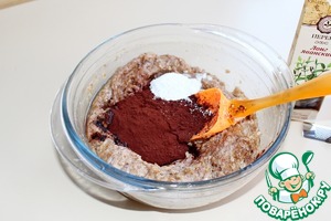 Шоко диетические брауни из фасоли