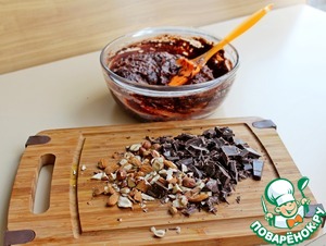 Шоко диетические брауни из фасоли