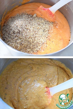 Тыквенный кекс с орехами – пошаговый рецепт с фотографиями