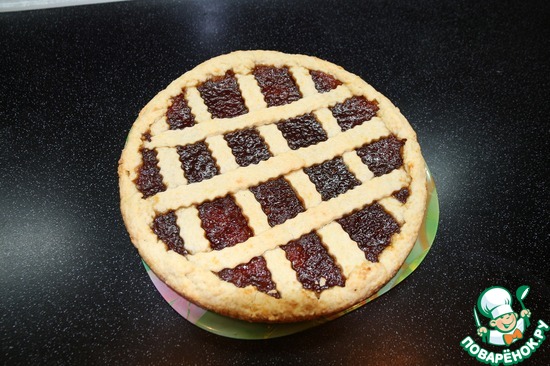 Итальянская кростата с джемом