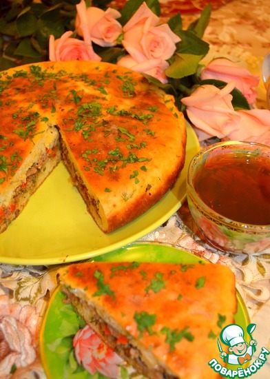 яйцо петрушка. заливной пирог с ветчиной и сыром. куриный пирог. мясо провансаль заливное. заливной сыр.