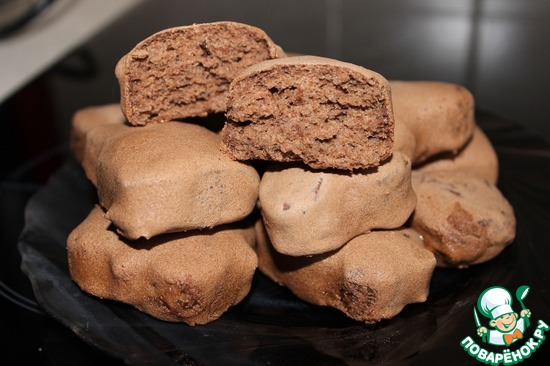 Шоколадные заварные прянички