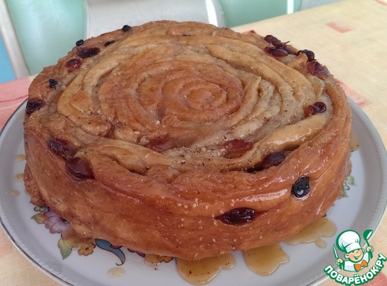 Шотландский спиральный пирог