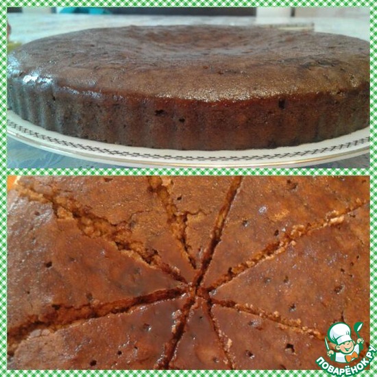 Пирог с молочной пропиткой