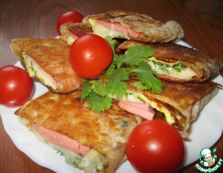 Бутерброды из лаваша – для любителей быстрой еды из простых продуктов!