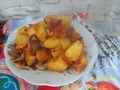 Картофель печеный без духовки