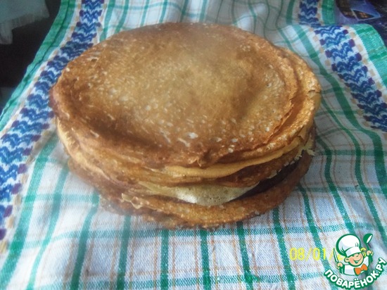 Блины на кефире