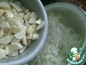 Борщ с килькой и фасолью - пошаговый рецепт с фото на Повар.ру
