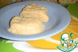 Рецепт: Рыбное суфле из кукурузной каши