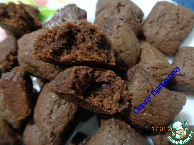 Шоколадные подушечки – кулинарный рецепт