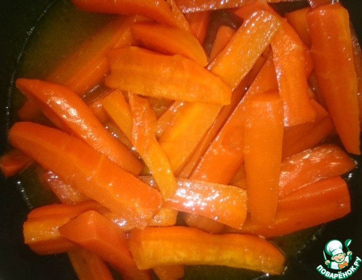 Рецепт: Карамелизированная морковь