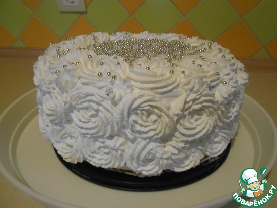 Торт шоколадный из наливных коржей