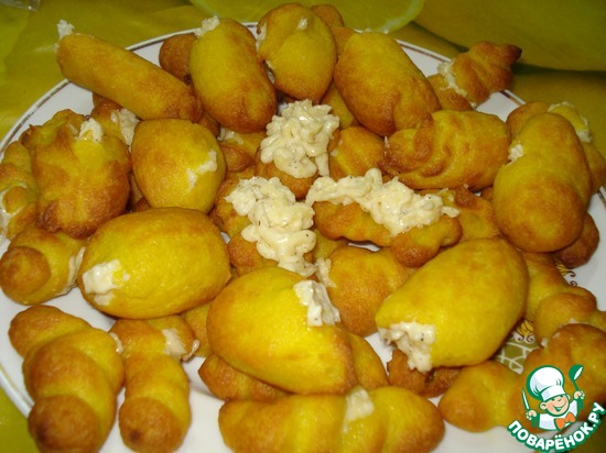 Эклеры сырные по рецепту - Шоколадные эклеры "Черное-белое" от Виколь