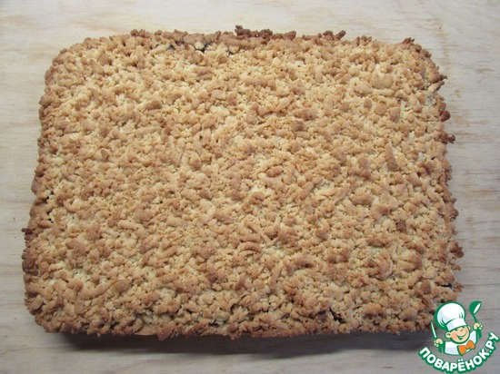 Быстрый песочный пирог по рецепту xmxm https://www.povarenok.ru/recipes/show/125455/