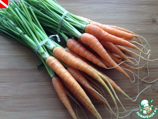 Пучка морковь 6 штук. Carrot Jam Zarrin. Свяжи морковки в пучки