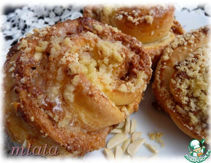 Рецепт ароматных булочек с арахисом и корицей: сладость на каждый день