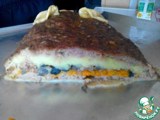 Мясная запеканка "Хрюн Василий"