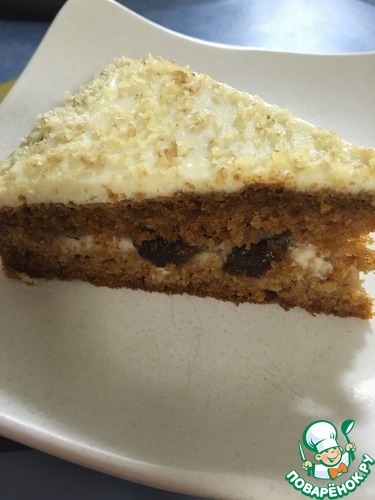 По рецепту alarm clock "Торт-медовик быстрый"