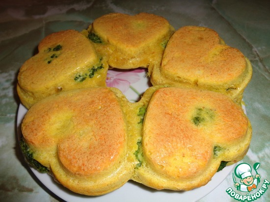 Пирог с брокколи