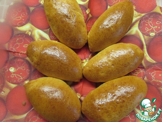 Домашние пирожки"Любимые" по рецепту JeSeKi https://www.povarenok.ru/recipes/show/121366/
