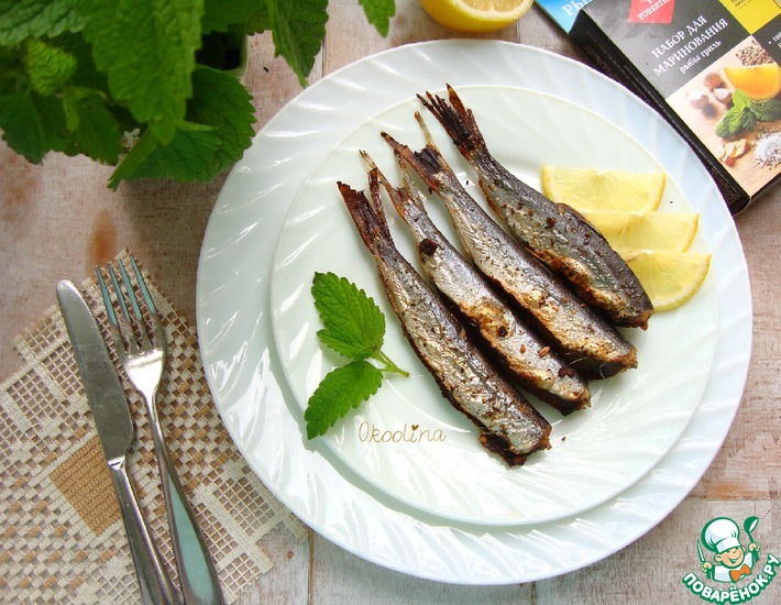 Салака на мангале – рыбные рецепты