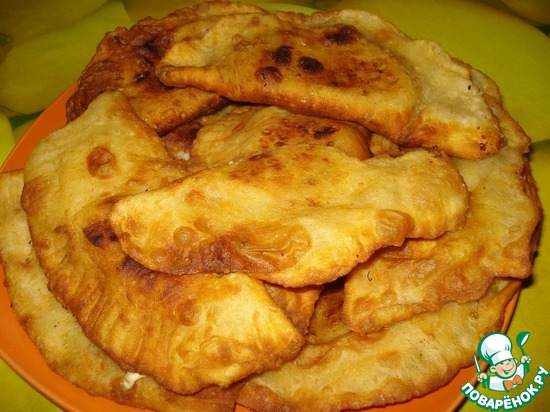 Чебуреки из заварного теста без яиц