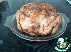 Курица гриль в микроволновке - пошаговые рецепты с фото