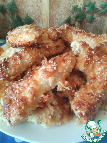 Куриное филе в кунжуте