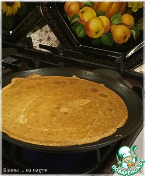 Блины на пахте - рецепт