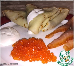 Блины на пахте - рецепт