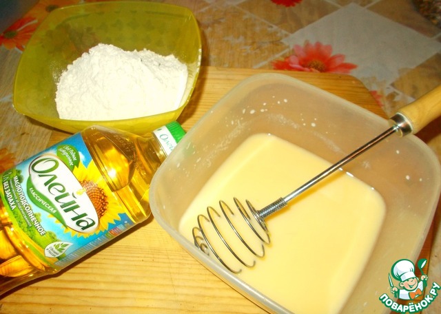 Эмульсия готовят. Тесто покупное для оладьев. Готовое тесто для оладьев в бутылке. Сода для оладьев. Как сделать гашеную соду для оладьев.