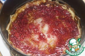 Блинный торт с малиной - пошаговый рецепт с фото на Повар.ру