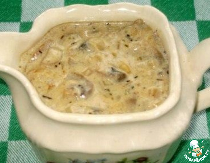 Грибной соус из шампиньонов: как приготовить для блюд