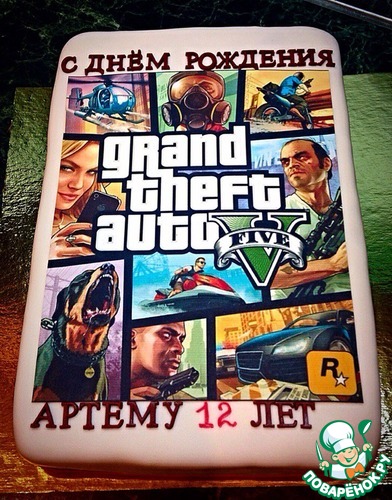 Торт GTA
